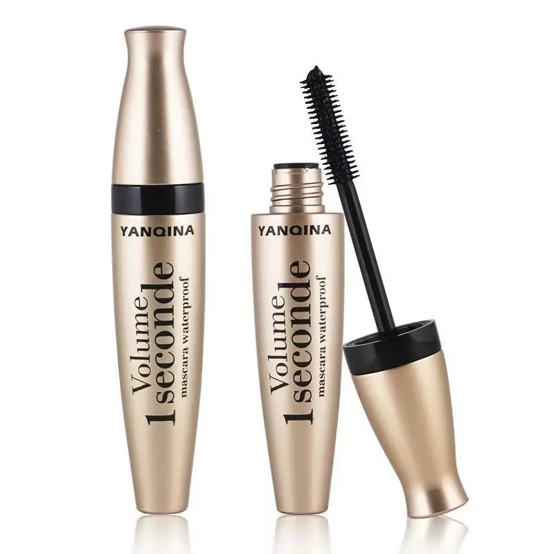 3D Fiber Mascara Long Black Waterproof Black Mascara Volume Curling Eyelash Extension Makeup Cosmetic Mascara Liquid